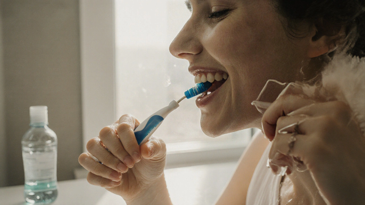 Jak používat zubní vodu správně pro zdravé zuby a dásně