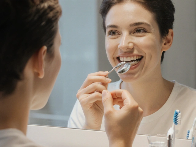 Dentální zrcátko: Jak ho používat pro kontrolu stavu zubního náhradního materiálu