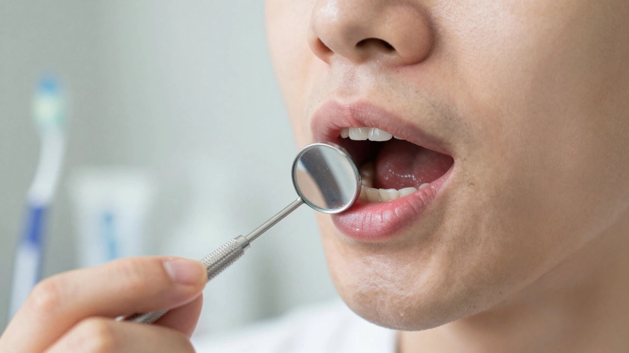 Dentální zrcátko: Jak ho používat pro kontrolu stavu zubních vředů