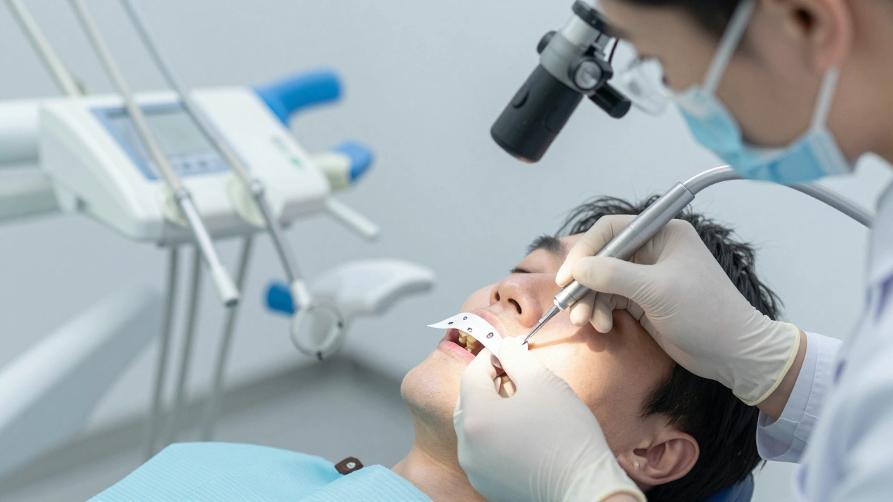 Jak broušení zubů může pomoci při léčení zubních výplní