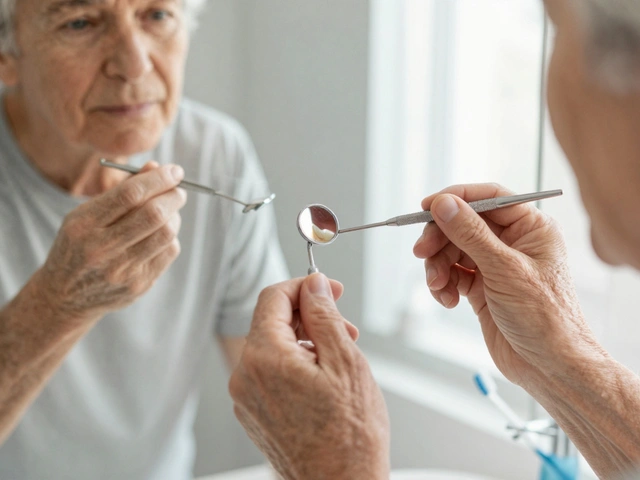 Dentální zrcátko: Jak ho používat pro kontrolu stavu zubních protéz