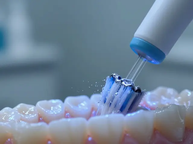 Jak funguje ultrazvukový čistič zubů a proč je lepší než bělicí pásky