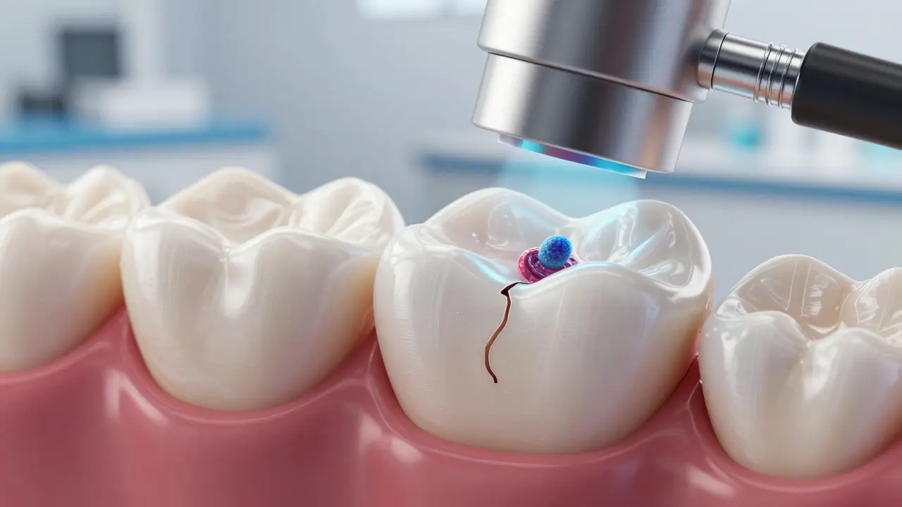 Prasklá zubní sklovina: příčiny, příznaky a jak to opravit