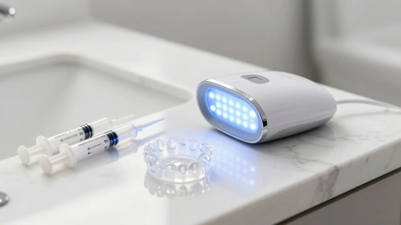 Sady na bělení zubů: Jak vybrat tu správnou a vyhnout se chybám